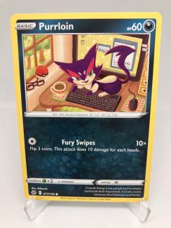 Pokémon karta Purrloin 077/159 Crown Zenith