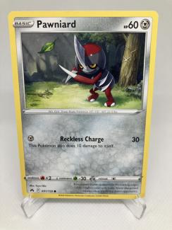 Pokémon karta Pawniard 091/159 Crown Zenith