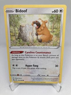 Pokémon karta Bidoof 111/159 Crown Zenith