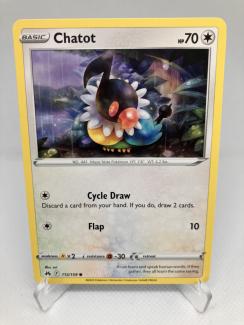 Pokémon karta Chatot 112/159 Crown Zenith 