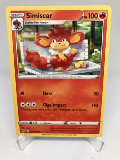 Pokémon karta Simisear 027/189 Darkness Ablaze