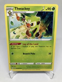 Pokémon karta Thwackey 012/072 Shining Fates