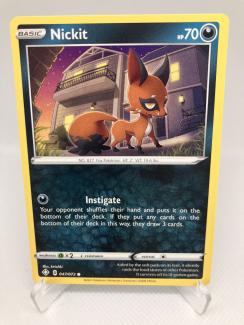 Pokémon karta Nickit 047/072 Shining Fates