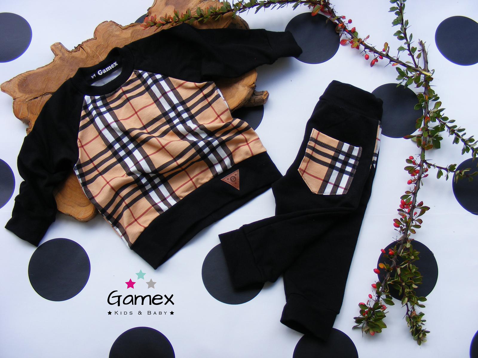 Dětská souprava Kostkovaná