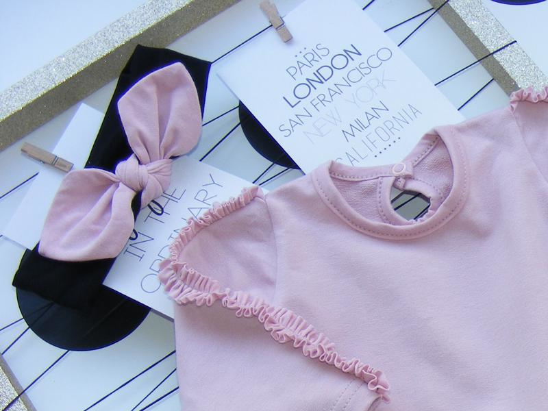 Dětská čelenka Růžová