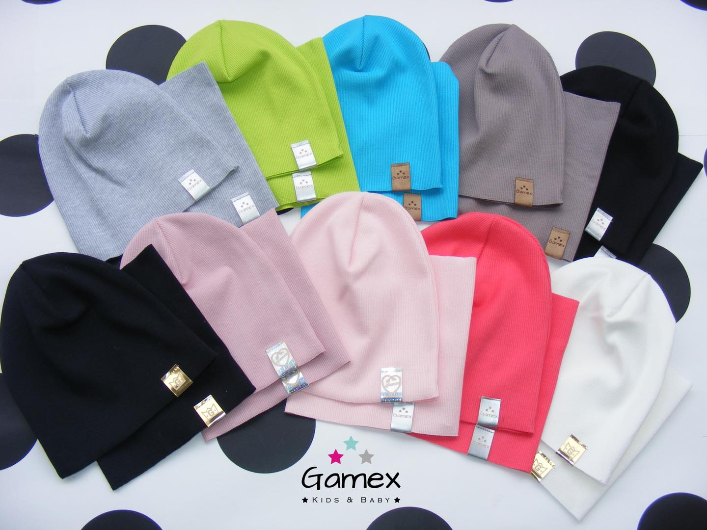 Jarní čepice a nákrčník Mix