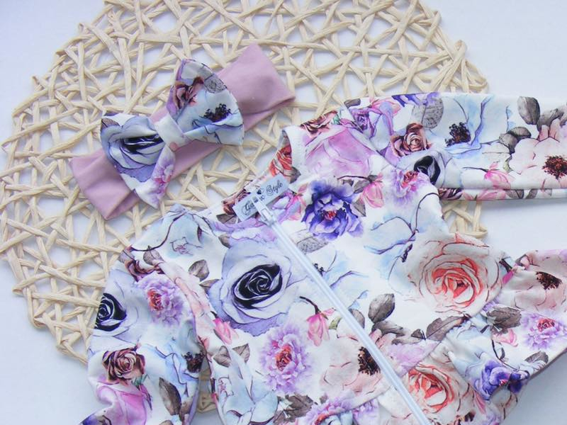 Dětská čelenka Růže