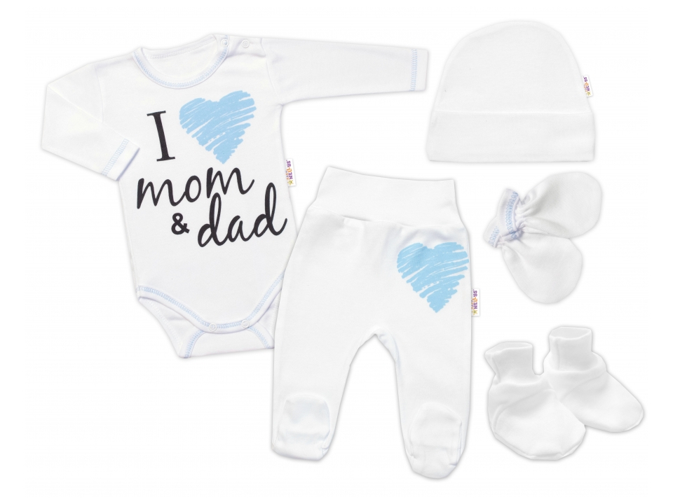 Kojenecké oblečení do porodnice 💙 Modrá