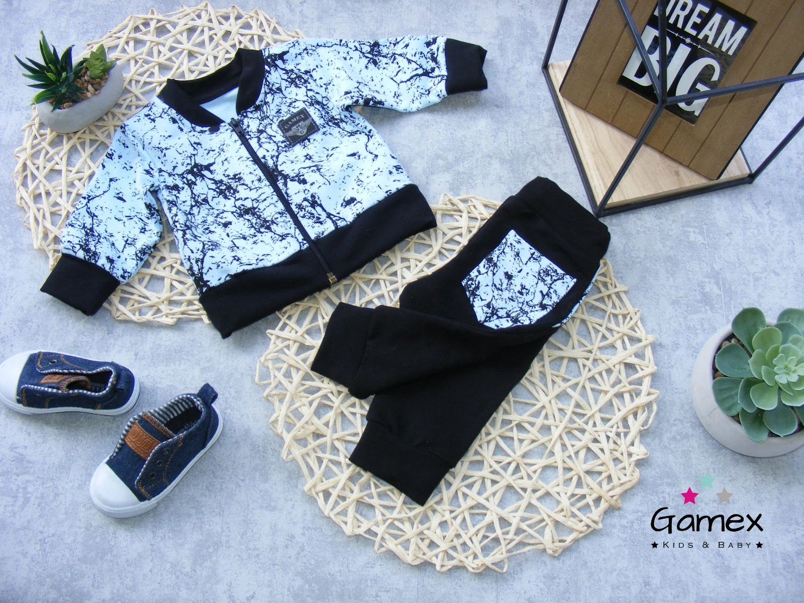 Dětská tepláková souprava Modrá