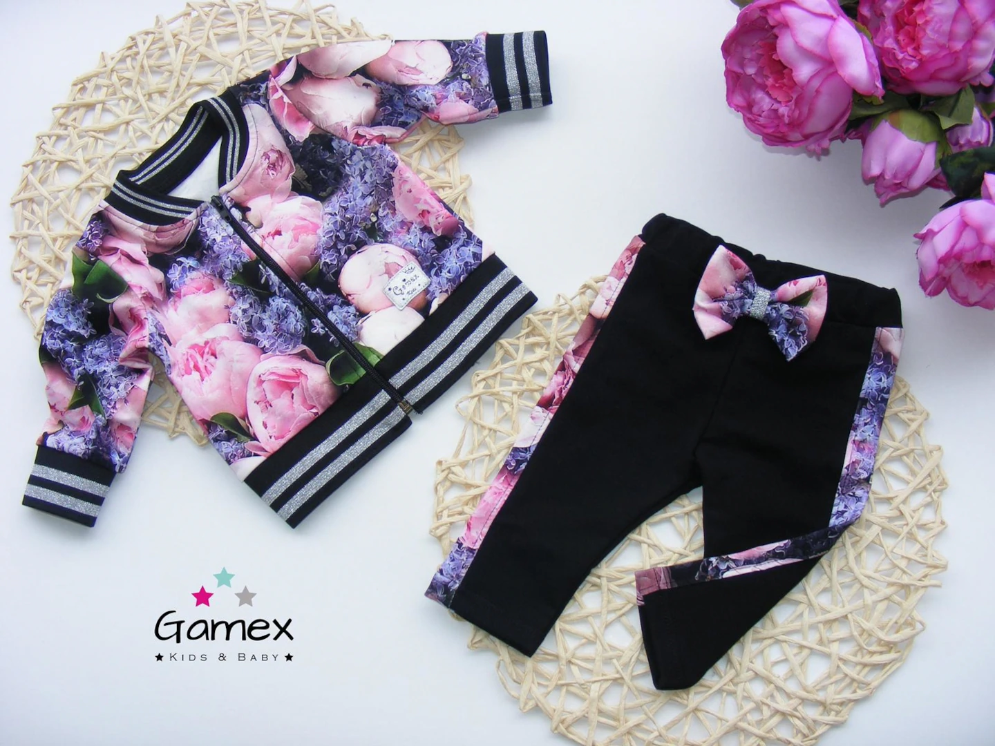 Dívčí souprava Květy