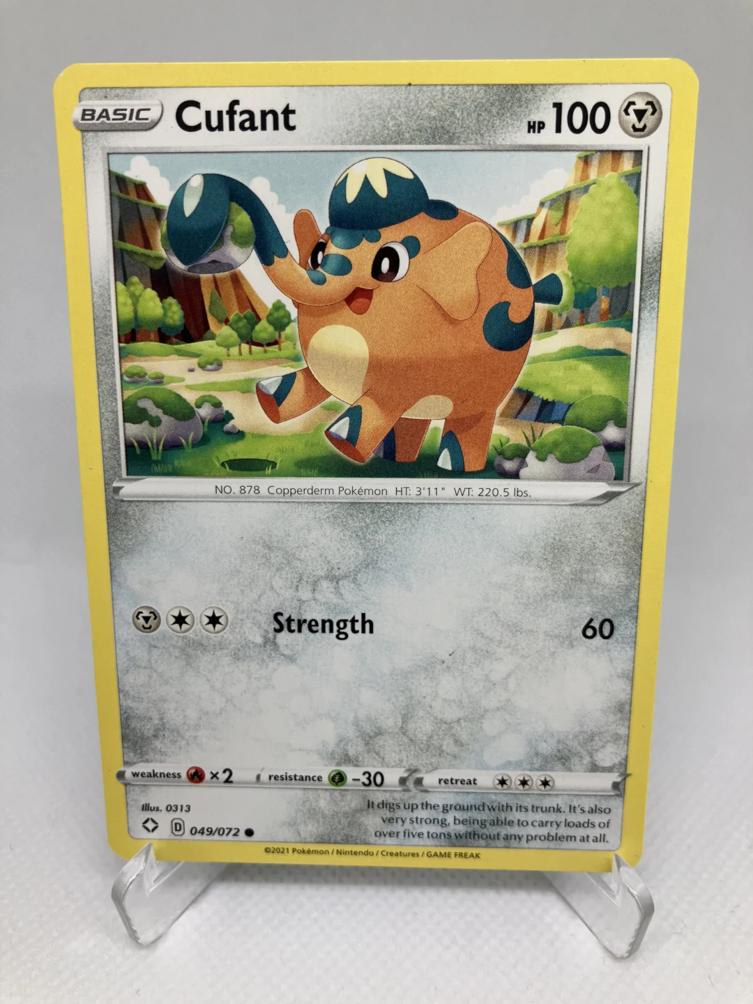 Pokémon karta Cufant 049/072 Shining Fates